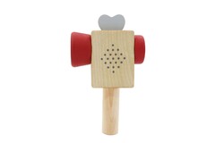 CALM & BREEZY WOODEN VIDEO RECORDER PRISM RED