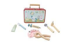 DENTIST PLAYSET IN TIN CASE