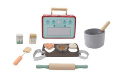 COOKIE BAKING PLAYSET IN TIN CASE