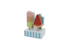 WOODEN ICY POLE SET