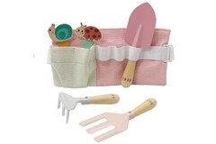 CALM & BREEZY KIDS GARDEN TOOL BELT PINK