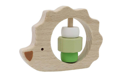 CALM & BREEZY ECHIDNA RATTLE WITH SILICONE BEAD