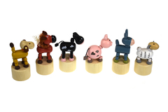 DANCING FARM ANIMALS SET OF 6