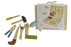 CALM & BREEZY WOODEN KIDS TOOLBOX BOXED