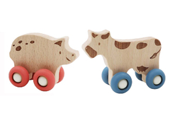 ECOWHEELS FARM MOVERS COW & PIG
