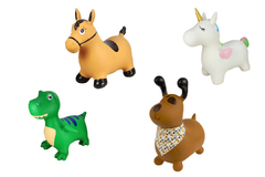 BOUNCY RIDER ANIMAL PACK OF 12