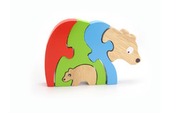 STACKING JIGSAW-BEAR & BABY