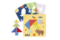 MAGNETIC TANGRAM ANIMAL PLAY SET