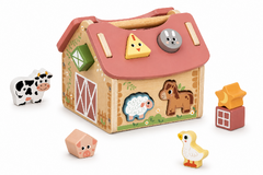 MY FOREST FRIENDS FARMHOUSE SHAPE SORTER