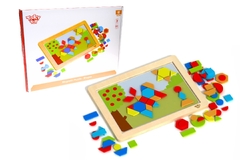 MAGNETIC PUZZLE - GEOMETRICAL SHAPES