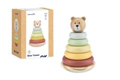 FOREST FRIENDS BEAR STACKING TOWER