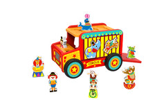 CIRCUS SAFARI JEEP TRUCK SHAPE SORTER