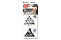 TATTOO MINI TRIANGLE EYE COLOR