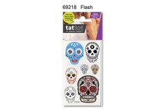 TATTOO MINI COLOUR SKULL FLASH