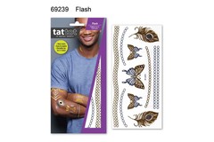 TATTOO MD FEATHER B'FLY FLASH