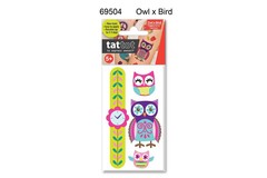 TATTOO MINI OWL COLOR