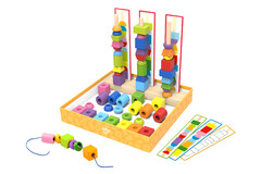 MAZE BEAD GAME BOX