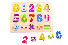 NUMBERS MATHS PEG PUZZLE