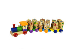 SPIN ABC BLOCK TRAIN