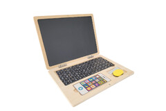 MAGNETIC NOTEBOOK WITH CHALKBOARD - SPELLING FUN