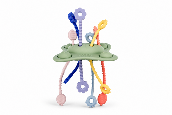 SILICONE POP & PULL SENSORY TEETHER