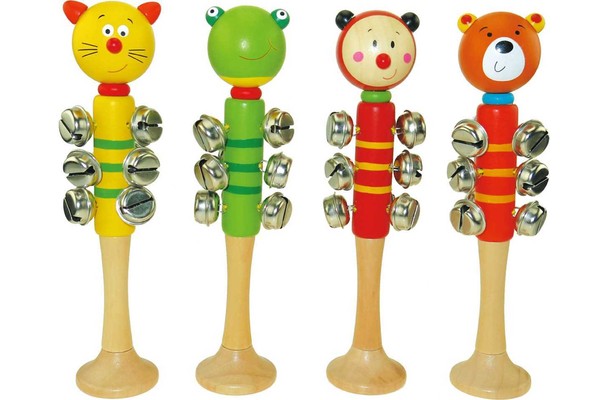 ANIMAL BELL STICK WITH BASE