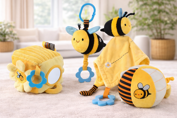 SNUGGLE BUDDY HUNNY BEE PACK OF 4
