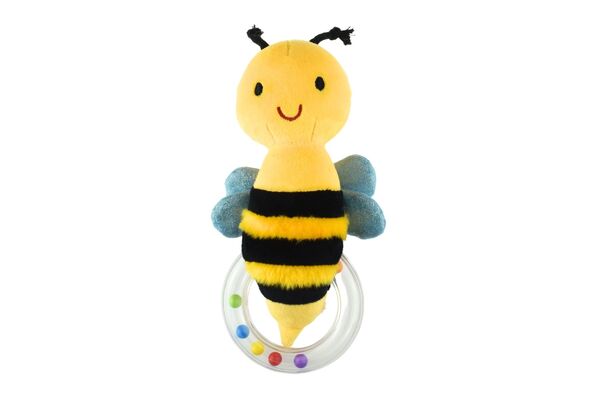 SNUGGLE BUDDY HUNNY BEE RING RATTLE