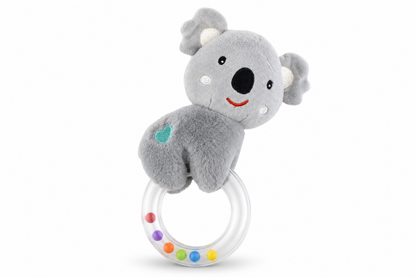 SNUGGLE BUDDY KUDDLY KOALA RING RATTLE
