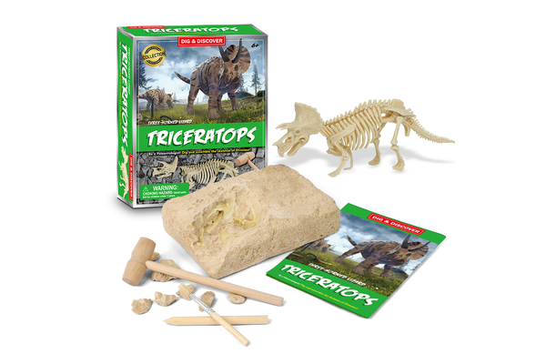 DIG & DISCOVER TRICERATOPS DIG KITS