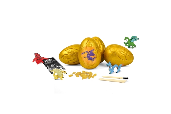 I DIG DRAGON EGG DIG KIT SET OF 4