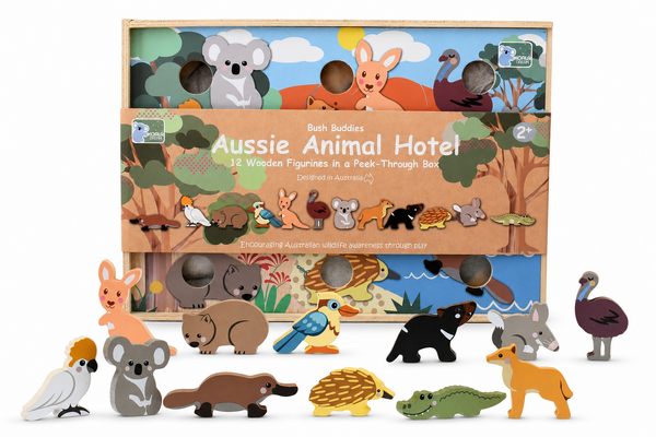 BUSH BUDDIES AUSSIE ANIMAL HOTEL