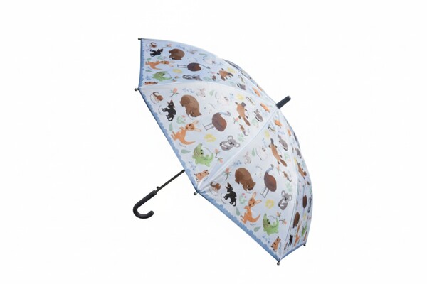 BUSH BUDDIES AUSSIE ANIMAL UMBRELLA BLUE