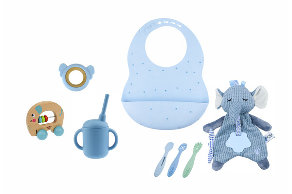 WELCOME BABY ELEPHANT GIFT PACK