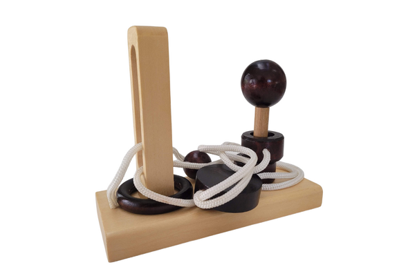 TWICE AS HARD RINGS BRAINTEASER PUZZLE