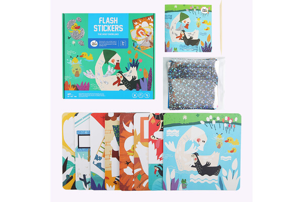 THE UGLY DUCKLING FLASH STICKERS CRAFT KIT