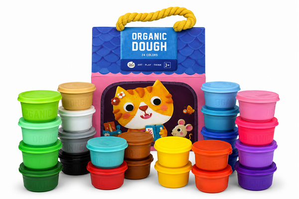 ORGANIC DOUGH - 24 COLOURS CRAFT KIT