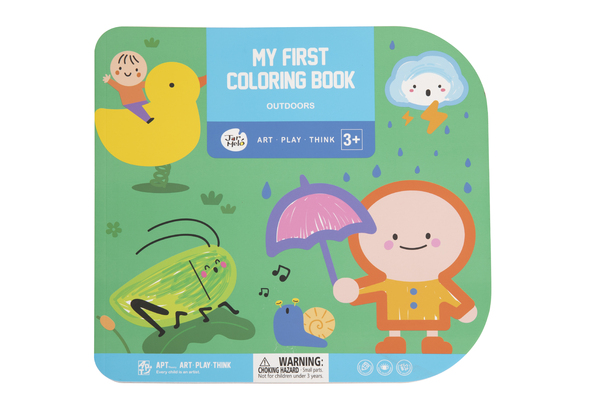 MY FIRST COLORING BOOK - OUTDOORS