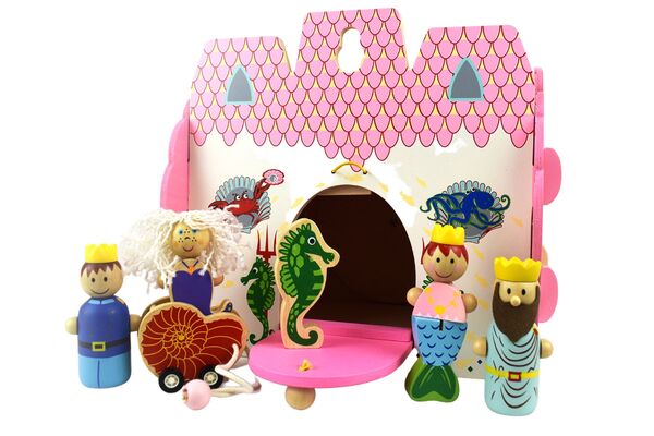 MERMAID UNDERWATER CASTLE PLAYSET