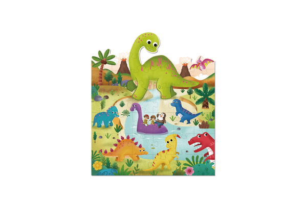 DINOSAUR JIGSAW FLOOR PUZZLE 40PCS