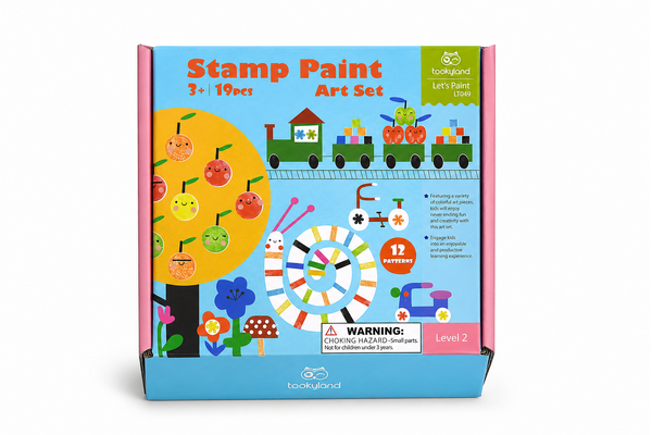 STAMP INK PAINT ART CRAFT KIT