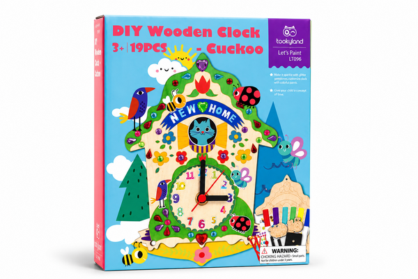 DIY WOODEN CLOCK - CUCKOO SCIENCE & CRAFT KIT