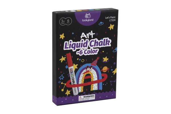 LIQUID CHALK - 6 COLOUR ART PACK