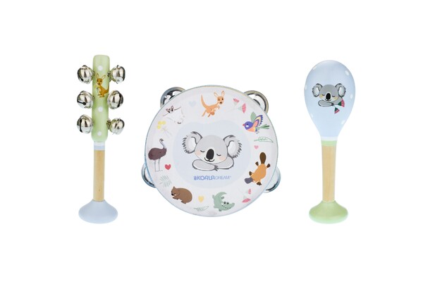 BUSH BUDDIES AUSTRALIAN ANIMALS 3PCS MUSICAL SET