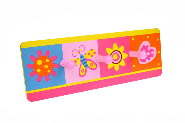 FLOWER & BUTTERFLY PEGRACK