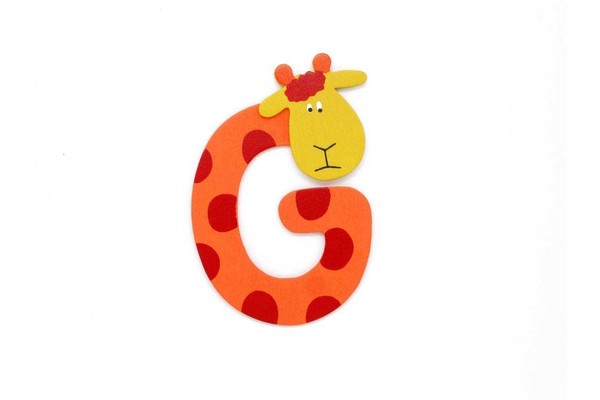 ANIMAL LETTER G ORANGE
