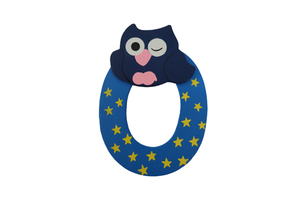 ANIMAL LETTER O BLUE