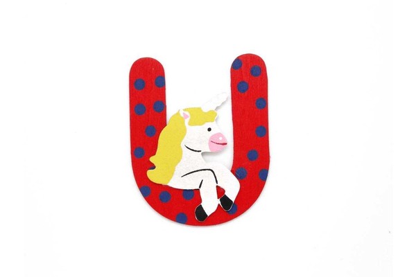 ANIMAL LETTER U RED