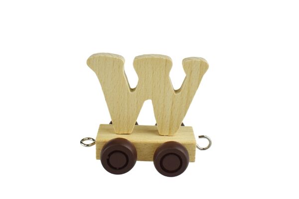 ALPHABET TRAIN - CARRIAGE LETTER W