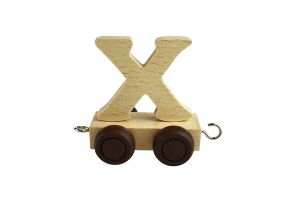 ALPHABET TRAIN - CARRIAGE LETTER X